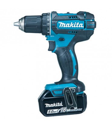 Makita 2 x 18V 5.0 Ah Lithium-Ion 54 Nm Cordless Driver Drill Kit