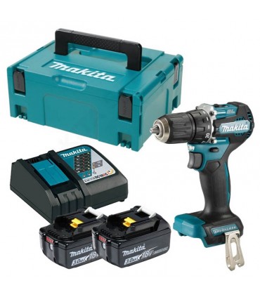 Makita 2 x 18V 3.0 Ah Brushless Sub-Compact Driver Drill Kit