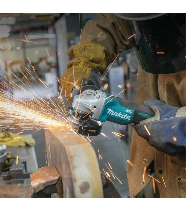 Makita 2 x 18V Brushless 115mm Cordless Angle Grinder Kit