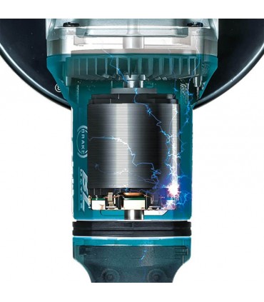 Makita 36V AWS Brushless 180mm Cordless Angle Grinder - Bare Unit