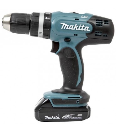 Makita 18V LXT Lithium-Ion 1.5 Ah Cordless Hammer Driver Drill Kit
