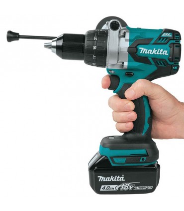 Makita 2 x 18V Lithium-Ion 3.0 Ah Cordless Hammer Driver Drill Kit
