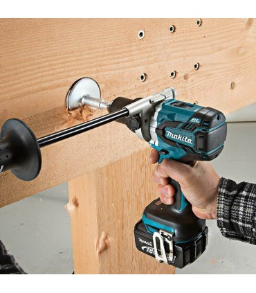 Makita 2 x 18V Lithium-Ion 3.0 Ah Cordless Hammer Driver Drill Kit