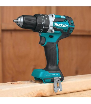 Makita 18V BL Motor 13mm Cordless Hammer Driver Drill - Bare Unit