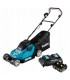 Makita 2 x 18V Lithium-Ion 3.0 Ah Cordless Lawn Mower Kit