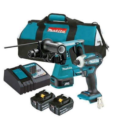 Cordless Combo Kit (Rotary Hammer + Impact Driver)
