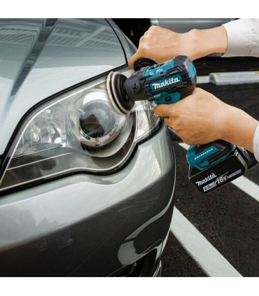 Makita 18V Lithium-Ion 80mm Cordless Sander Polisher - Bare Unit
