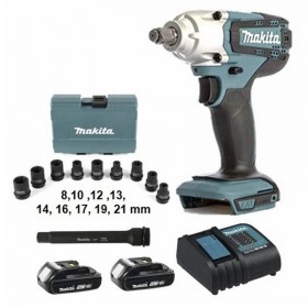 Cordless Impact Wrench Kit with Sockets