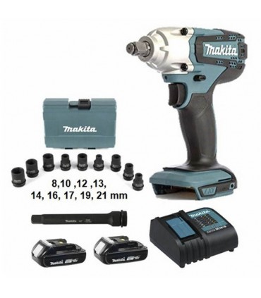 Cordless Impact Wrench Kit with Sockets