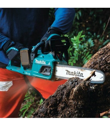Makita 36V (2 X 18V) LXT Brushless 350mm Cordless Chain Saw - Bare Unit