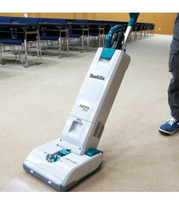 Makita 36V (2 x 18V) Lithium-Ion Cordless Upright Vacuum Cleaner - Bare Unit