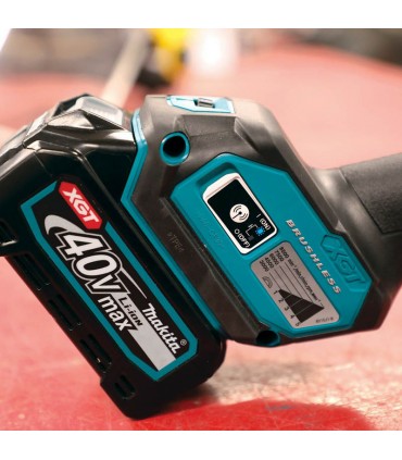 Makita 40V Max AWS 125mm Cordless Angle Grinder - Bare Unit