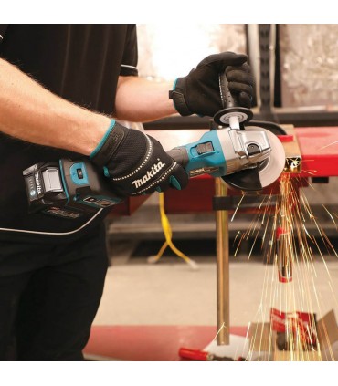 Makita 40V Max AWS 125mm Cordless Angle Grinder - Bare Unit