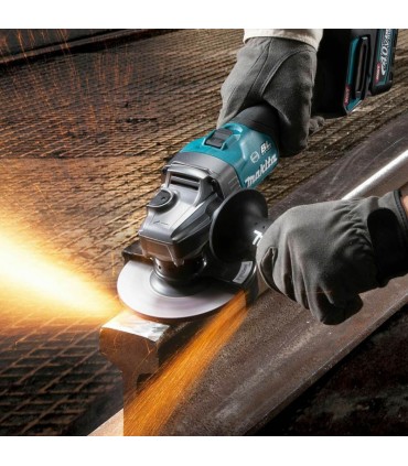 Makita 40V Max Lithium-Ion AWS 115mm Cordless Angle Grinder - Bare Unit