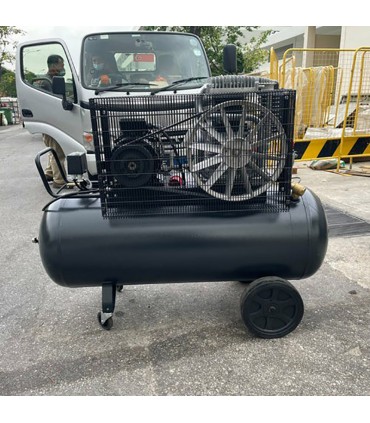 Balma 160 PSI Double Stage 10 HP Portable Air Compressor