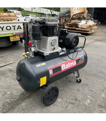 Balma 160 PSI Double Stage 10 HP Portable Air Compressor
