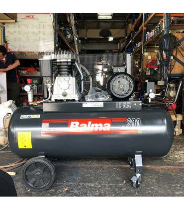 Balma 160 PSI Horizontal 5.5 HP Portable Air Compressor
