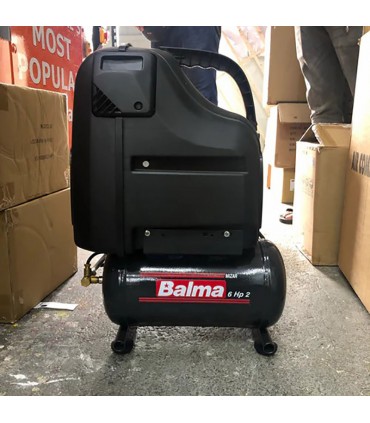 Balma 116 PSI Single Phase 1 HP Portable Air Compressor