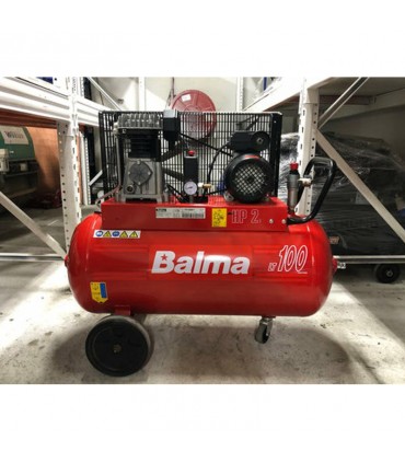 Balma 145 PSI Single Phase 2 HP Portable Air Compressor