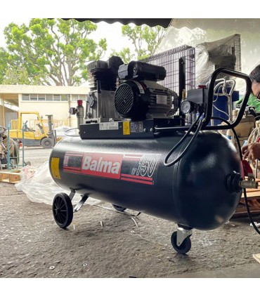 Balma 145 PSI Single Phase 3 HP Portable Air Compressor