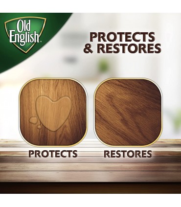 Old English Wood Furniture Scratch Cover / Scratch Remover (Protects And Restores Damaged Wood)