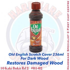 Old English Wood Furniture Scratch Cover / Scratch Remover (Protects And Restores Damaged Wood)