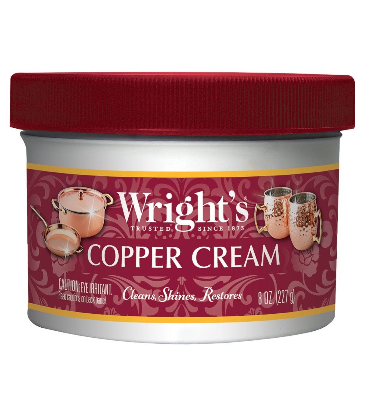 Wright's Copper and Brass Cream Cleaner - 227g - Hardware Specialist