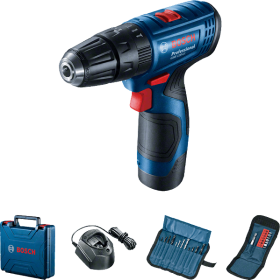 Bosch 2 x 12V Lithium-Ion 2.0 Ah Professional 2-Speed Cordless Drill Driver Kit