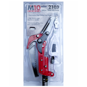 M10 Steel Curved Extendable Tree Pruner with Rope and Saw