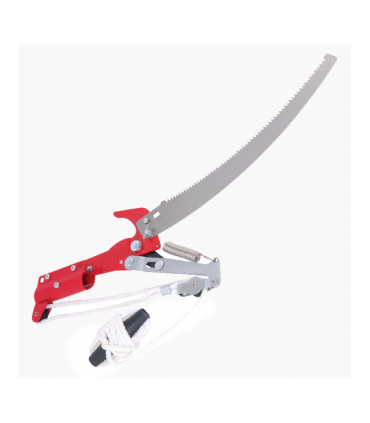 M10 Steel Curved Extendable Tree Pruner with Rope and Saw