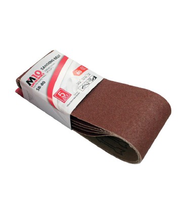 M10 100 x 610 mm Abrasive Sanding Belt - 5 Piece
