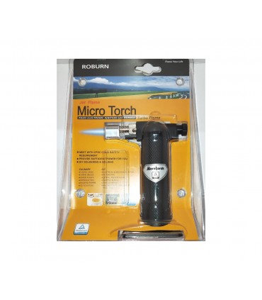 Roburn Jet Flame Piezo Electronic Gas Burner - 35mL
