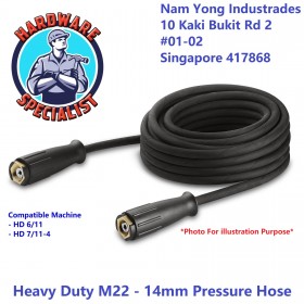 Hardware Specialist 1/4 Heavy Duty Pressure Hose For Karcher HD Pressure Washer