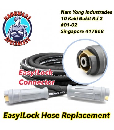 Hardware Specialist Easy!Lock Pressure Hose Replacement For Karcher Machine