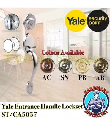 Yale Entrance Door Handle Lockset CA5057