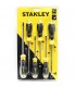 Stanley Phillips and Slotted Cushion Grip 6-Piece Screwdriver Set
