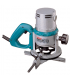 Makita 1500W Corded D-Handle Routers with Locking Trigger Switch