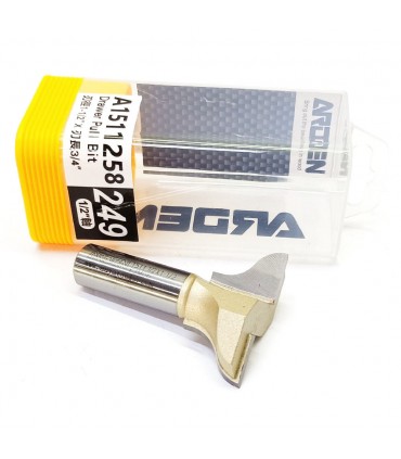 Arden Steel Cabinet Door and Drawer Pull Router Bit