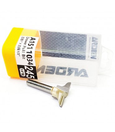 Arden Steel Cabinet Door and Drawer Pull Router Bit