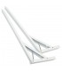 Steel Heavy Duty Foldable Bracket with Spring