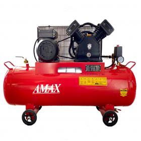 Amax 100 Liter Tank 8 Bar 3 HP Portable Air Compressor