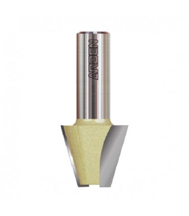 Arden 1/2 in. Shank 15° Bevel Router Bit