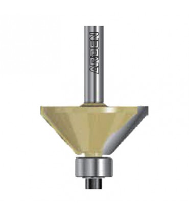 Arden 1/2 in. Shank 45° Chamfer Router Bit