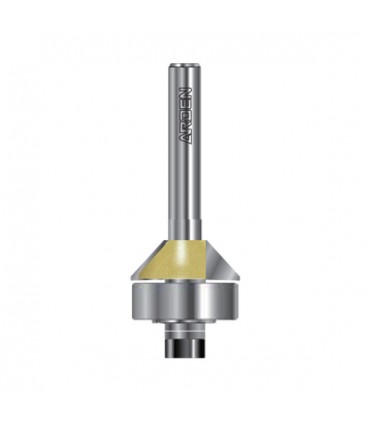Arden 45° Laminated 1/4 in. Shank Miter Joint Router Bit
