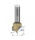 Arden 1/4 in. Point Cutting Roundover Router Bit