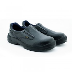 Low Cut Slip-on Leather Safety Sho