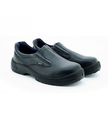 Low Cut Slip-on Leather Safety Sho