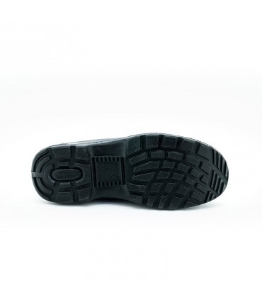 Nitti Mid Cut Pull On Safety Shoe - Black