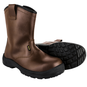 High Cut Pull On Rigger Safety Shoe