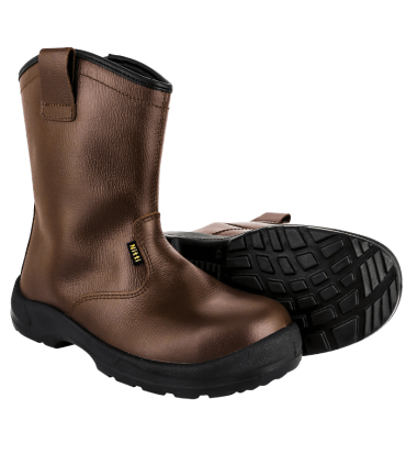 High Cut Pull On Rigger Safety Shoe